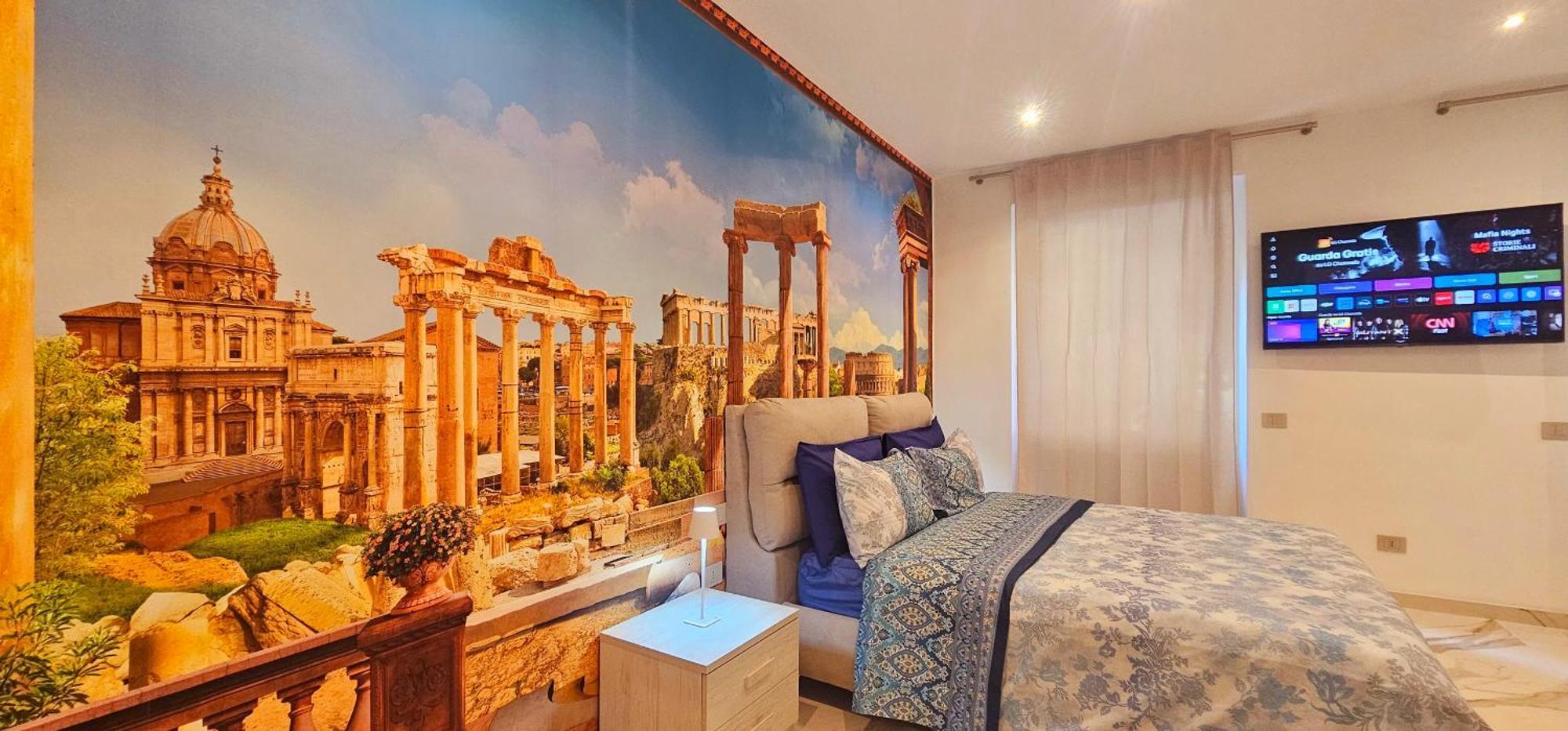 Il Magnifico Superior Rooms 400M From Tiburtina Railway Station And 290M From Metro Eksteriør bilde